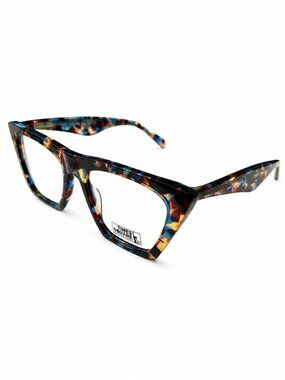 Smilen Eyewear Times Square Amara Rainbow Cat Eye Eyeglass Frames 56-19-155